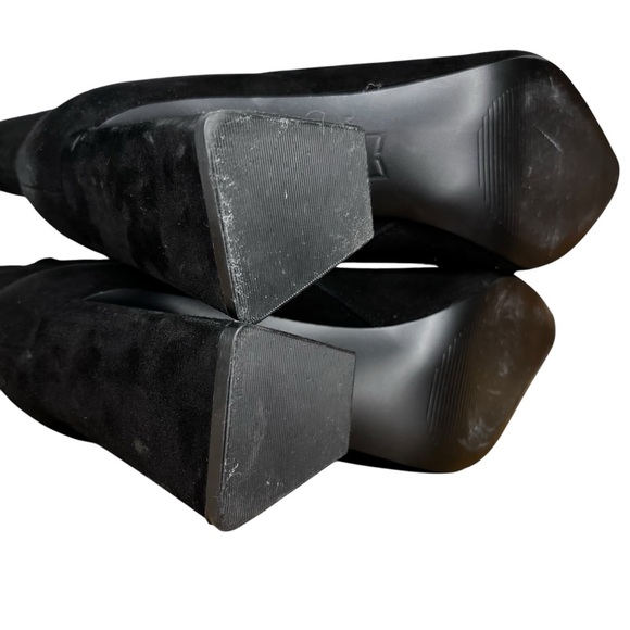 Marc Fisher Kulika Black Suede Pointed Heeled Bootie NWT Size 8.5 - Picture 10 of 12